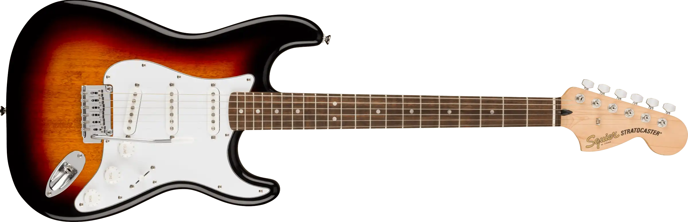 Squier Affinity Series™ Stratocaster®, Laurel Fingerboard, 3-Color Sunburst